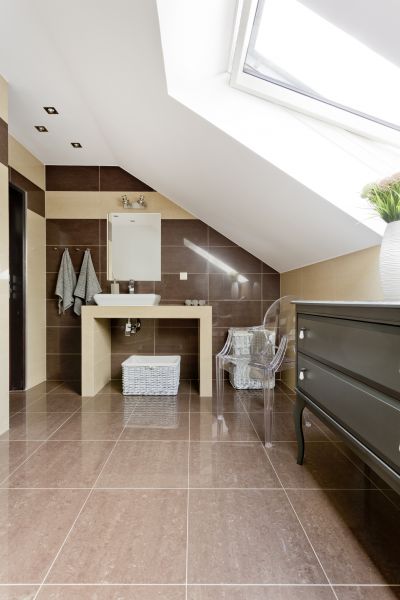 Attic Bathroom Installation in San Mateo